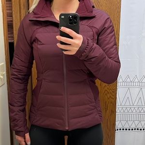 Lululemon Size 8 Maroon Color Jacket for sale